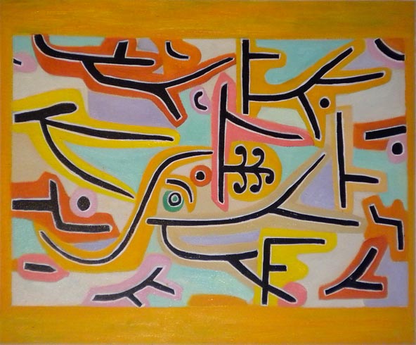 store falso d'autore Park Bei Lu di Paul Klee